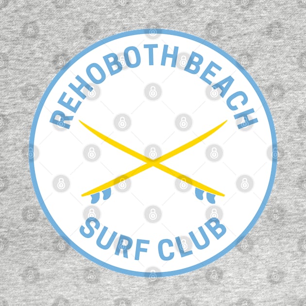 Vintage Rehoboth Beach Delaware Surf Club by fearcity